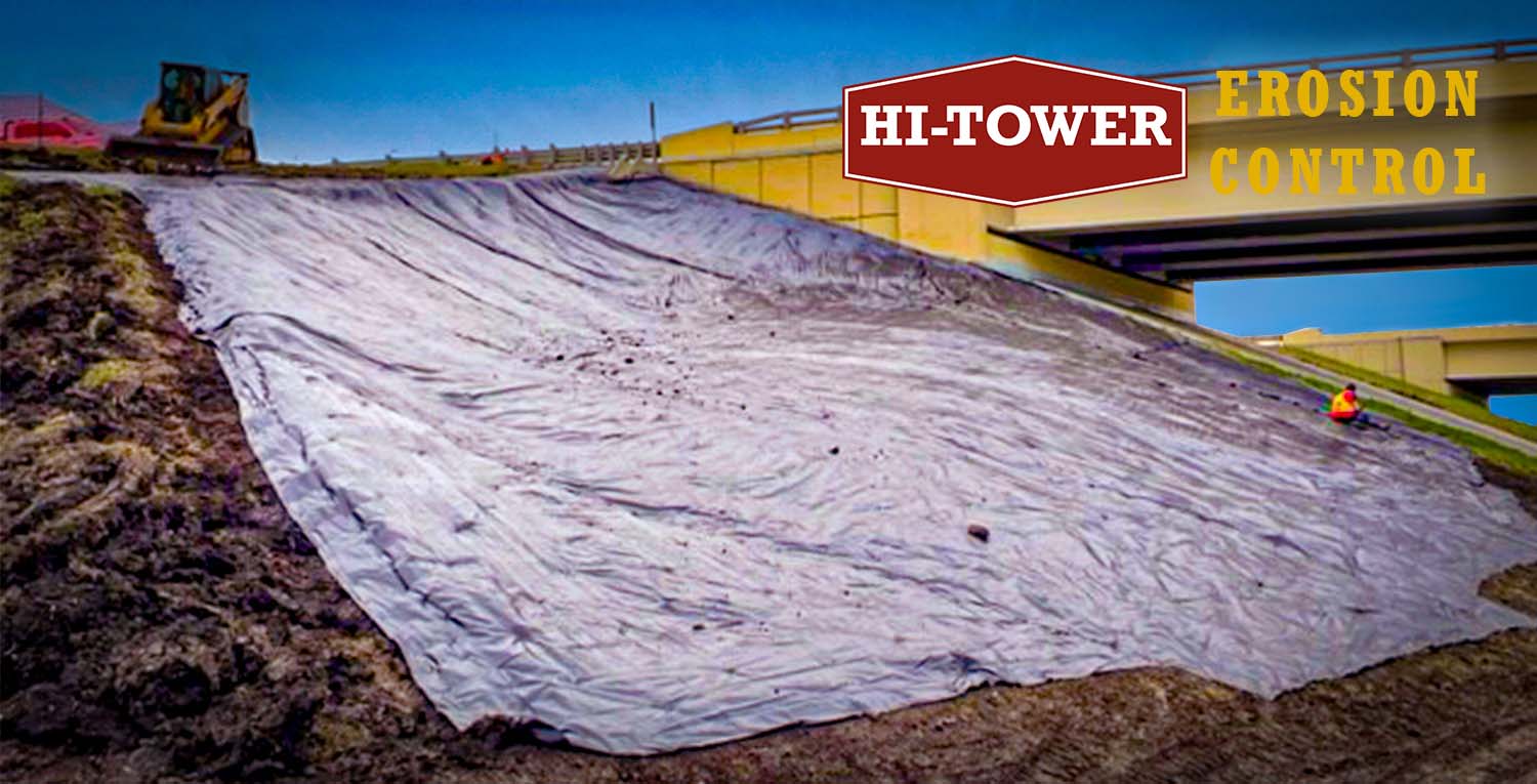 Protect your land with Hi-Tower's professional erosion control solutions. We specialize in slope stabilization, geotextile installation, and sediment control to prevent soil loss and environmental damage.